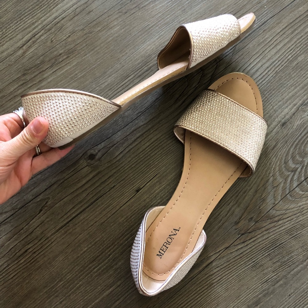 Rhinestone sandals